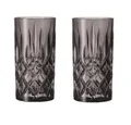 Produktbild: Nachtmann Longdrinkglas Nachtmann Noblesse Longdrink Smoke 2er Set, Kristallglas