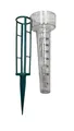 Produktbild: 2er SET Regenmesser Niederschlagsmesser zur Wassermenge-Ermittlung 24x8cm