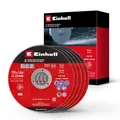Produktbild: Original Einhell 5-tlg. Dünntrennscheiben-Set für Metall, Ø 115 mm