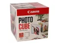 Produktbild: Canon pp-201 Ink Cartridge 5x5 Photo Cube Creative Pack White Pink