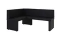 Produktbild: Eckbank, Esszimmerbank, Sitzbank, Bank, Taina schwarz rechts