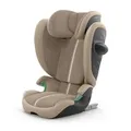 Produktbild: CYBEX Gold Kinder-Autositz Solution G2 Plus, Ab ca. 3 bis 12 Jahre (100 - 150 cm), Max. 50 kg, Für Autos mit und ohne ISOFIX, Almond Beige