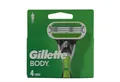 Produktbild: Gillette Rasierklingen Body 4 er Klingen