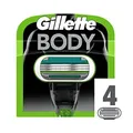 Produktbild: Gillette Body Rasierklingen für Körperrasierer mit Hautschutz, 4 Ersatzklingen