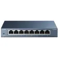 Produktbild: TP-Link TL-SG108 V3 8-Port Gigabit Desktop Switch unmanaged in blau metallic