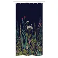 Produktbild: Botanisch Schmaler Duschvorhang Rural Kräuter Blumen