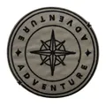 Produktbild: Mono-Quick 12331 Adventure Kompass rund Applikation, Bügelbild, Patch, Aufnäher
