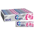 Produktbild: Extra Professional White Bubblemint, Zuckerfreier Kaugummi, Multipack mit 30x10 Dragees, Für frischen Atem
