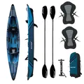 Produktbild: WattSUP TORPEDO 2 Personen Kajak SET aufblasbar DropStich Kanu Boot Kayak Paddel