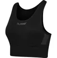 Produktbild: hummel Sport-Bra Seamless Rundhals nahtlos (schnelltrocknend, leicht) schwarz Damen, Größe: M/L