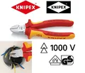 Produktbild: KNIPEX 7006160 Seitenschneider 160mm VDE isoliert bis 1000 V Elektro Strom Kabel