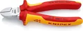 Produktbild: KNIPEX Seitenschneider 70 06 160 verchromt VDE 1000V isoliert 160mm Cutter
