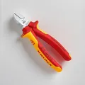 Produktbild: KNIPEX Seitenschneider 7006160 VDE isoliert bis 1000 V AC /1500 V DC  (L14)