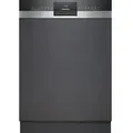 Produktbild: Siemens SN53ES04TE- Teilintegrierter Geschirrspüler, 60 cm, Gebürsteter Stahl