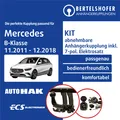 Produktbild: Für MERCEDES B-Klasse Typ W246 11.2011-12.2018 AHK abn. +7pol sp. E-Satz TOP
