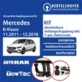 Produktbild: Für MERCEDES B-Klasse Typ W246 11.2011-12.2018 AHK abn +7pol sp. E-Satz TOP