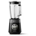 Produktbild: Philips Mixer 5000-Serie, 1200 W, Glasbehälter, 3 + Pulse (HR3030/00) - Schwarz