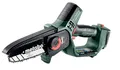 Produktbild: metabo Akku-Gehölzsäge MS 18 LTX 15-18V, 15 cm Schwertlänge - Ideal für Baumschnitt und Grünschnitt, hohe Kettengeschwindigkeit - Leicht und handlich