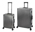 Produktbild: Tokyo, Trolley mit 4 Rollen, Aluminium Hartschale - Reisekoffer Set S+XL