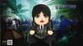 Produktbild: NETFLIX WEDNESDAY - PLÜSCH FIGUR - WEDNESDAY ADDAMS - PLUSH  - KIDROBOT