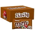 Produktbild: M&M’S Chocolate 24x45g (STO), Schokolinsen mit bunter Zuckerhülle, Schokolade