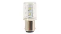 Produktbild: Barthelme LED 360° Rundumleuchte mit 6 LEDs, Ba15d, 24VAC/DC, 20x45mm, blau, typ. 4lm 4021553015774