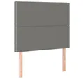 Produktbild: vidaXL Kopfteil, Bett Kopfteile 2 Stk. Dunkelgrau 80x5x78/88 cm Stoff
