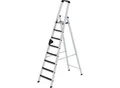 Produktbild: MUNK Stufen-Stehleiter CLIP-STEP, einseitig begehbar, rutschhemmend R13, 8 Stufen