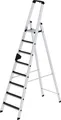 Produktbild: MUNK Günzburger Steigtechnik 41628 Aluminium Stufen-Stehleiter Arbeitshöhe (max.): 4m