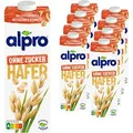 Produktbild: alpro Haferdrink ohne Zucker, je 1 Liter, 8 Stück