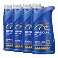 Produktbild: MANNOL 7512 SPECIAL PLUS SAE 10W-30 Motoröl, VW 50500, 50101, 4x1 Liter