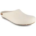 Produktbild: Magicfelt Filzpantoffel Moorschuncke Hausschuh reine Wolle weiß 40 EU
