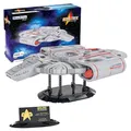 Produktbild: BlueBrixx – Star Trek USS Defiant NX-74205 – aus: Deep Space Nine – großartiges Displaymodell – mit 2865 Klemmbausteinen – 100% kompatibel – ORIGINAL-Lizenz, 104965