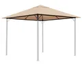 Produktbild: QUICK STAR Ersatzdach für Garten Pavillon 3x3m Sand Antik Pavillondach Ersatzbezug