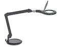 Produktbild: LED Lupenleuchte MAULmakro - Arbeitsplatzlampe mit Standfuß - Lupenlampe mit Licht - 1,75-fache Vergrößerung, 3-Dioptrien Linse