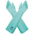 Produktbild: Feldtmann Mapa Ultranitril Performance 480 Chemikalienschutzhandschuh Gr. 10, Chemikalienschutzhandschuh mit langem Arm, grün 0459/10
