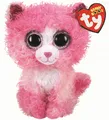 Produktbild: Ty Glubschi´s Beanie Boo´s Katze  @ REAGAN @  pink mit Locken med. ca. 22 cm