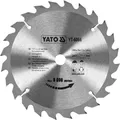 Produktbild: Yato Kreissägeblatt Hartmetall Sägeblatt 205x18mm 24Z (Hartmetall Sägeblatt 205x18mm 24Z)