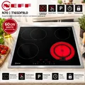 Produktbild: Neff N70, T16SDF9L0, autarkes Elektro-Kochfeld, 60cm, mit Rahmen aufliegend