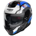 Produktbild: NOLAN Motorradhelm N80-8 Starscream N-Com Helm, vorbereitet für Kommunikationssystem,integriertes Sonnenvisier blau XXS (53/54)