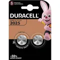 Produktbild: DURACELL Knopfzellen CR2025 Lithium 3,0 V, 2 St.