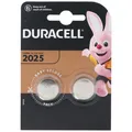 Produktbild: Duracell DL2025, CR2025 2er Blister 3 Volt Lithium Batterie DUCR2025-2