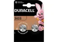 Produktbild: Knopfzellen Duracell CR2025, Lithium, 3 V, 170 mAh, Ø 20 x H 2,5 mm, 2 Stück