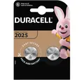 Produktbild: Duracell Duracell Knopfzelle CR2025 3 V 2 St. 165 mAh Lithium Elektro 2025 Knopfzelle