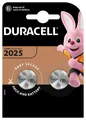 Produktbild: 8 x Duracell CR 2025 DL2025 3V Lithium Batterie Knopfzelle - 4 x 2er Blister