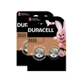 Produktbild: 2x 2er Blister Duracell Knopfzelle Lithium CR2025 DL CR 2025 3V Batterien