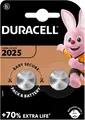 Produktbild: Duracell 2025 Knopfzellen CR2025 Batterien 2er-Pack 3V Lithium Batterie