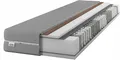 Produktbild: IZER Matratze GreyPLUS 90x200 cm mit KOKOS-Material | 2 in 1 (H3 und H4) | 7 Zonen | Taschenfederkern | Versteppter Bezug | Federkernmatratze