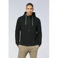 Produktbild: Sweatjacke CHIEMSEE, Herren, Gr. M (48/50), schwarz beauty, 60% Baumwolle, 40% Polyester, unifarben, Sweatjacken Sweatjacke