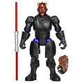 Produktbild: Star Wars MixMashers Darth Maul individualisierbare Mix-and-Match Action-Figur & Accessoires, Schwarz, Schwarzes